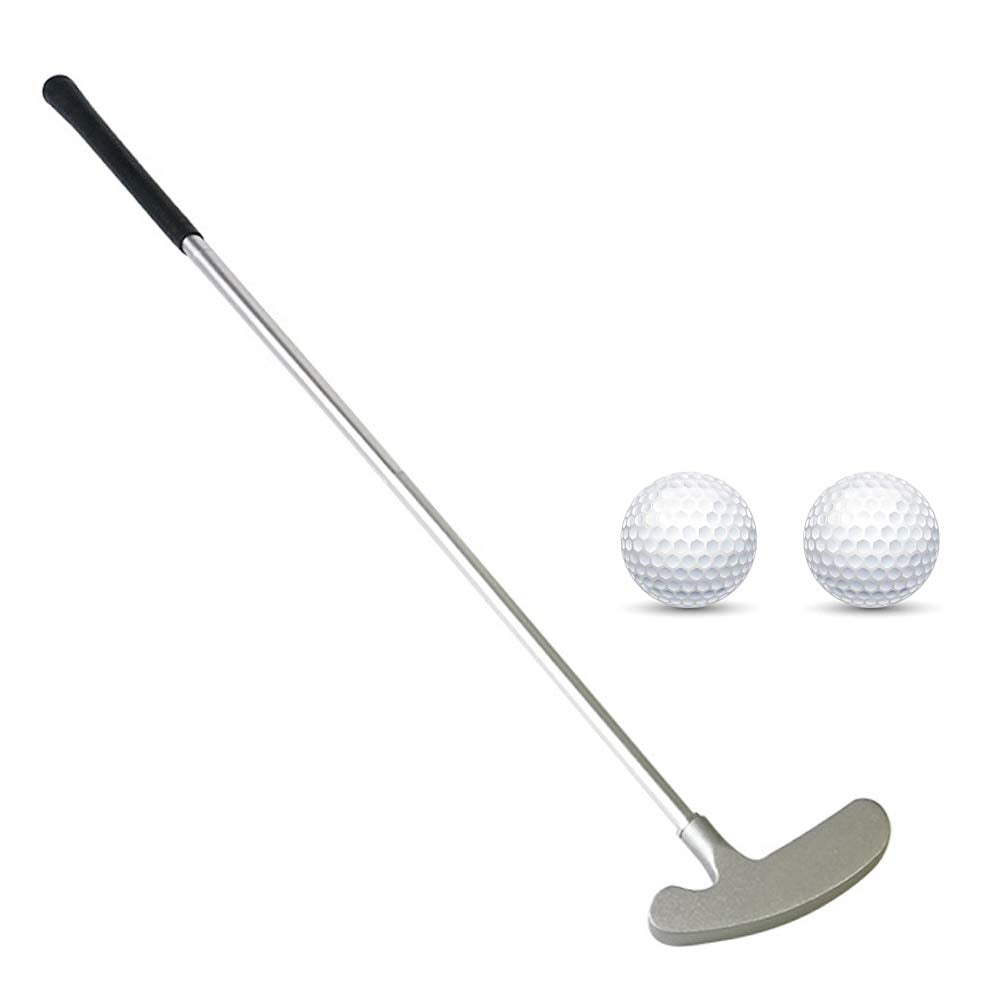 Two Ways Golf Putter with 2 Practice Golf Balls U258123