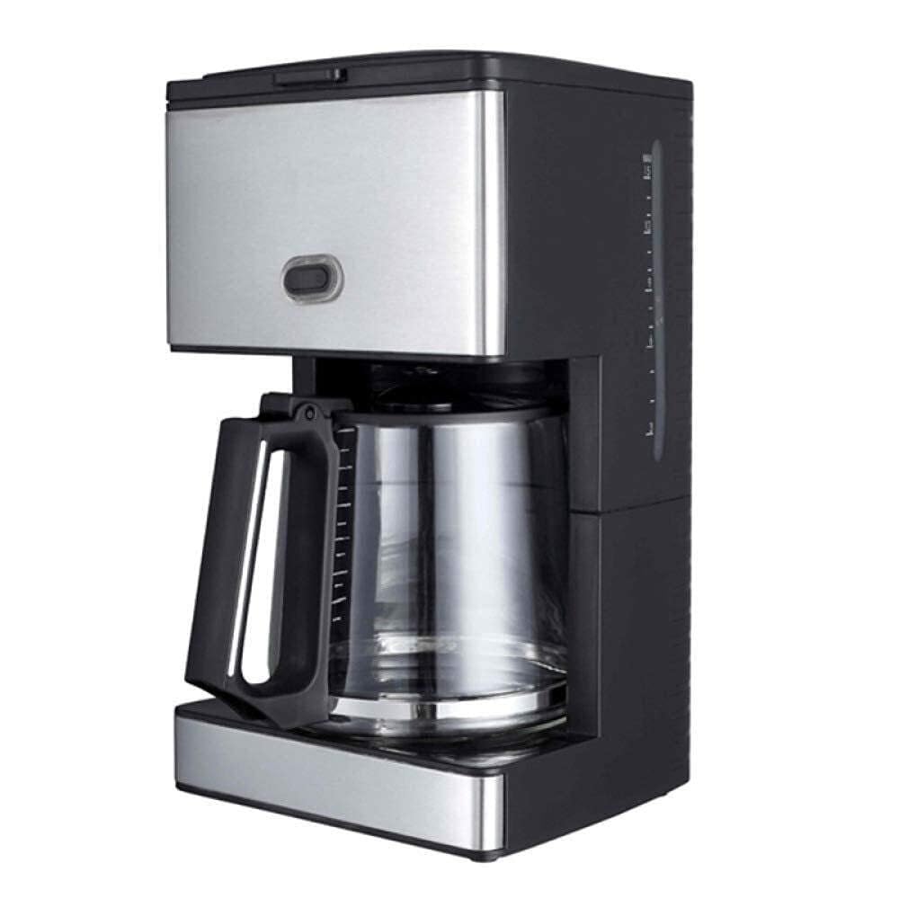 Black Stainless Steel 1.8L Drip Coffee Maker Z739571