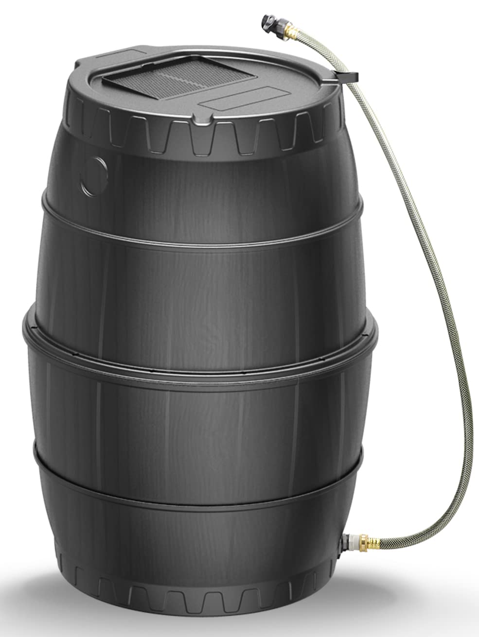 50 Gallon BPA Free Rainwater Collection Barrel with Water Diverter F62147