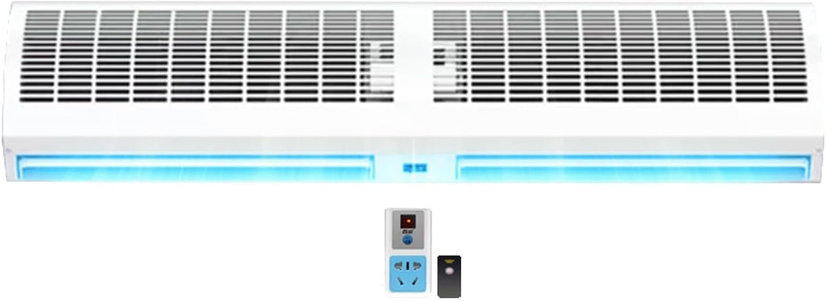 Wall-Mounted Air Curtain with Remote Control, 150cm/60in B4542