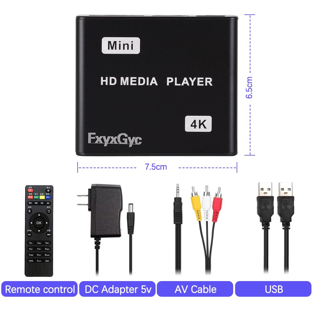 4K Ultra HD HDMI Media Player O7690