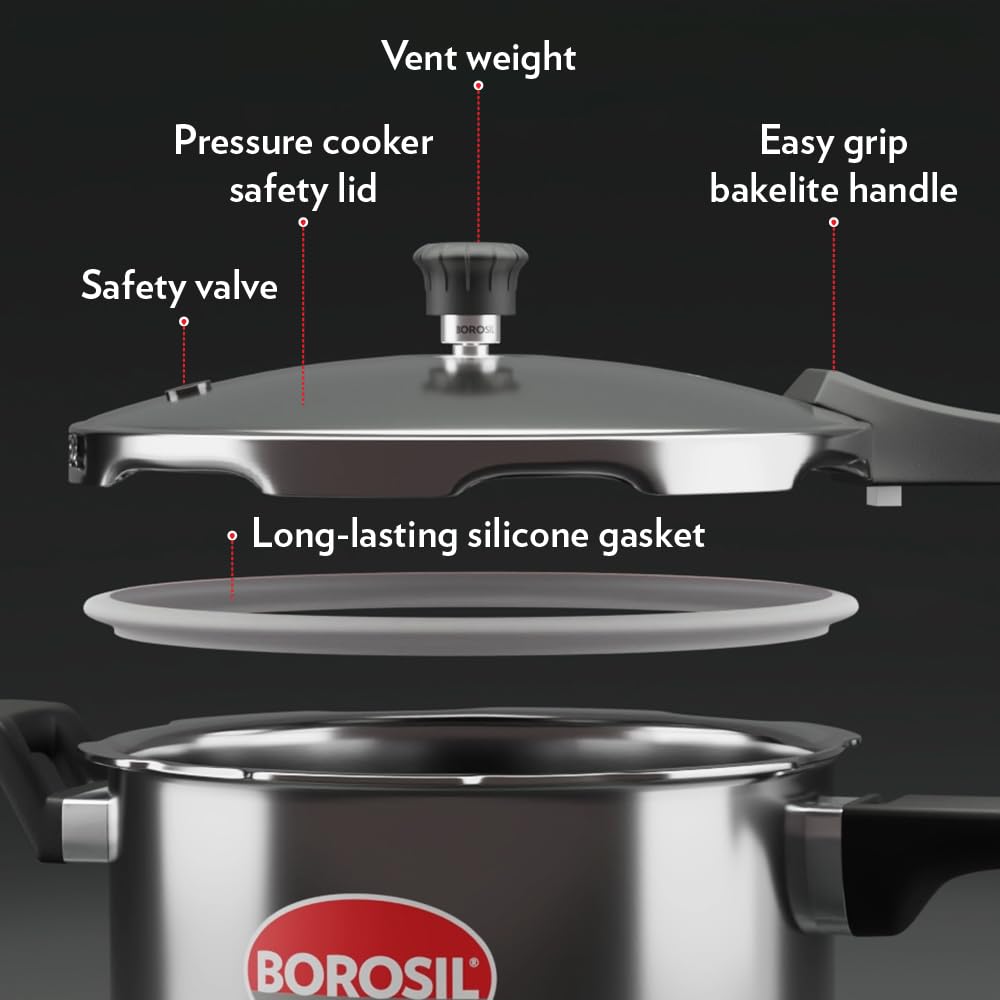 3 L Stainless Steel Pressure Cooker J64907