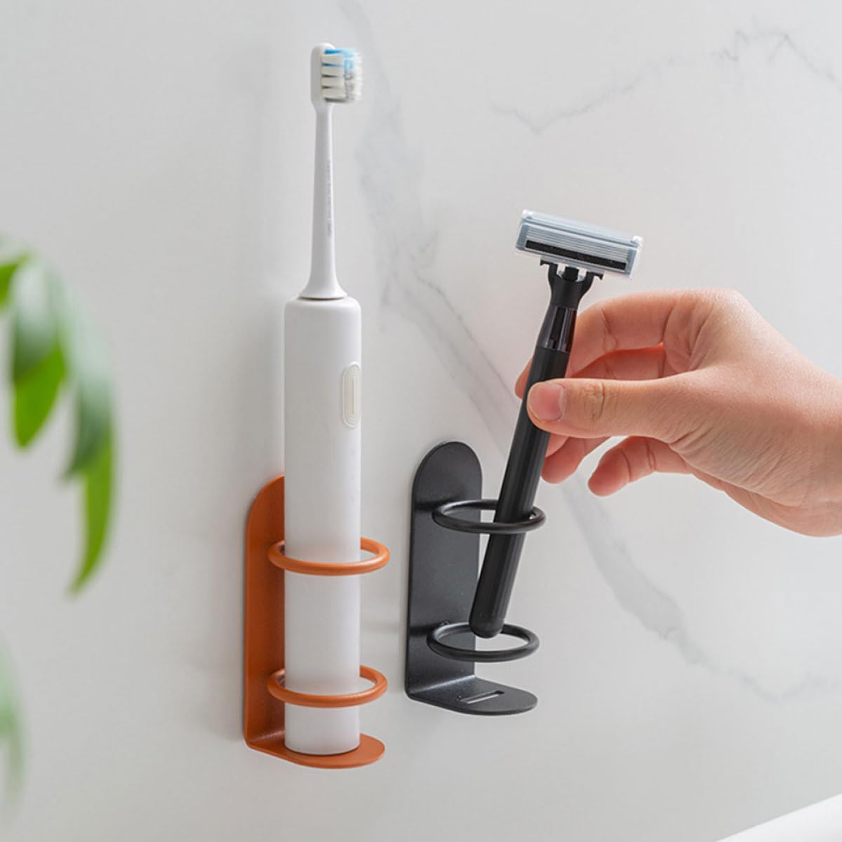 2 Pack Wall Hanging Electric Toothbrush Holder M563096
