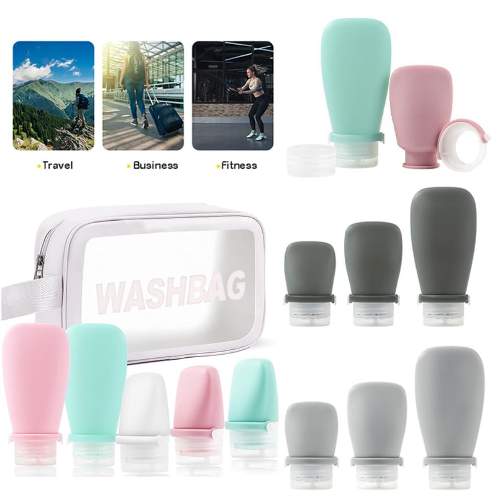 30ml Dark Green Mini Silicone Refillable Bottles E9627