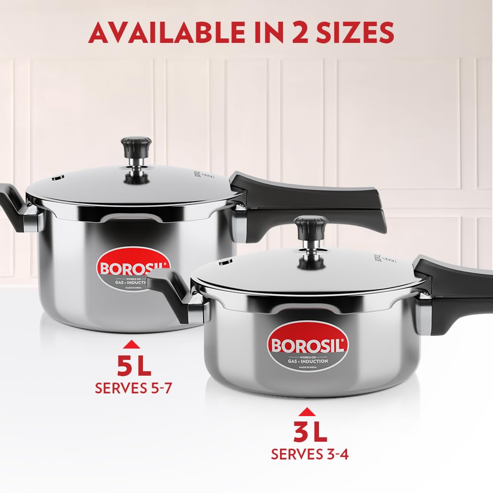 3 L Stainless Steel Pressure Cooker J64907
