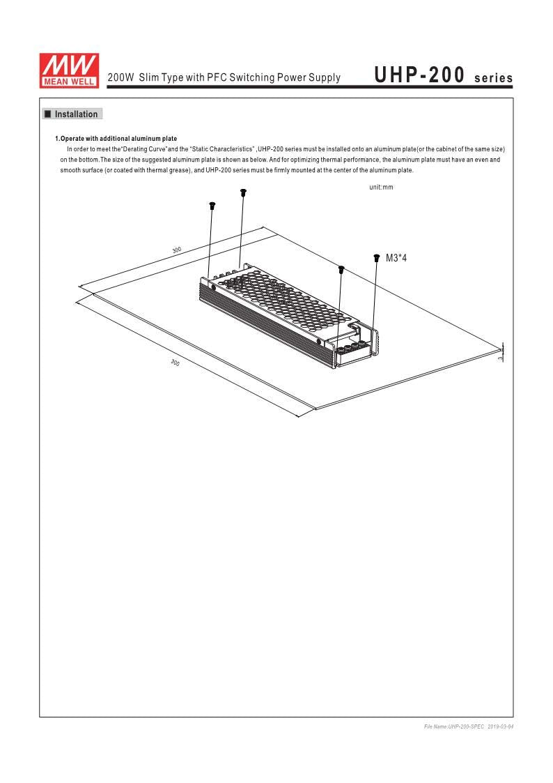 12V 17A 200W LED Power Supply A68769
