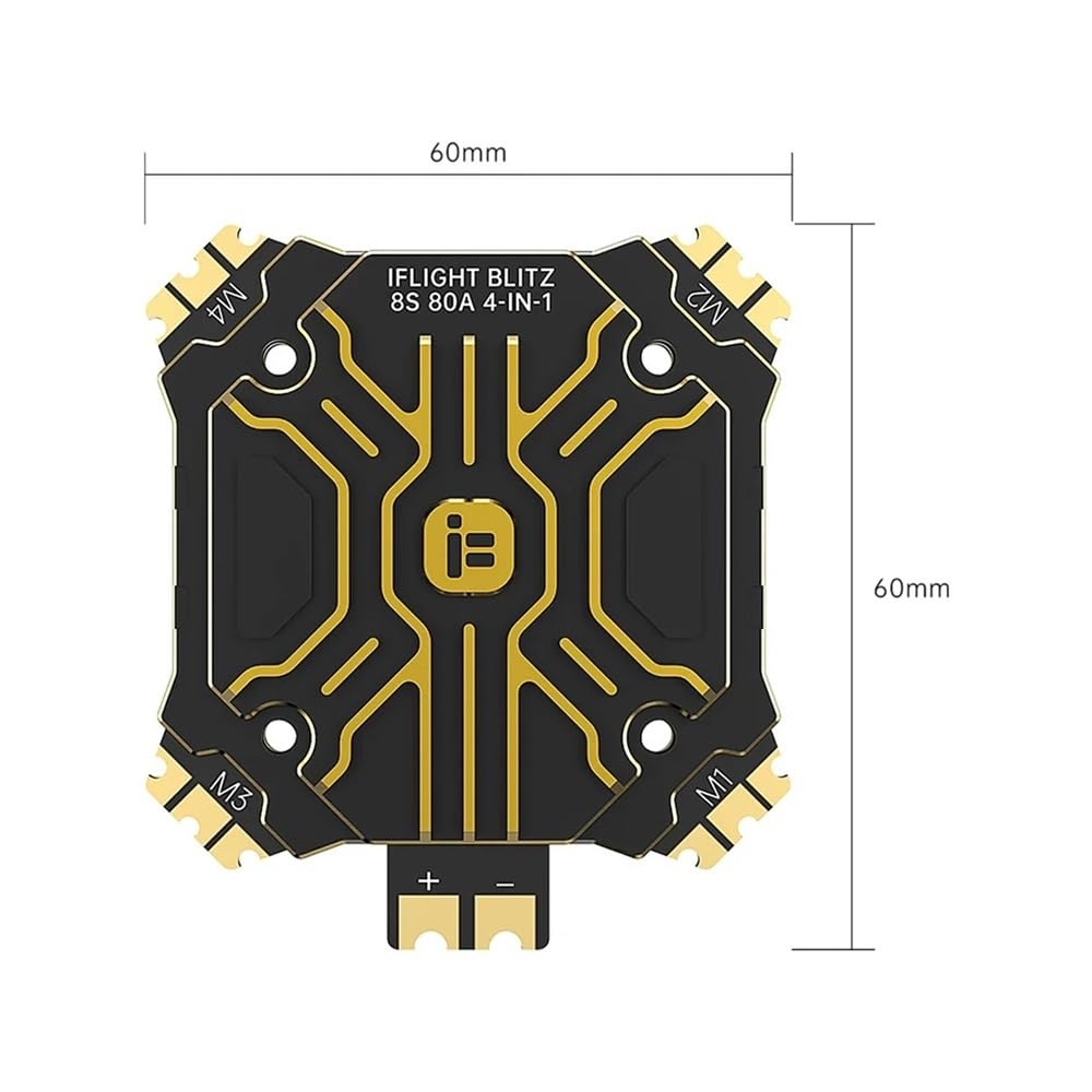 4-in-1 80A 2-8S ESC D72591