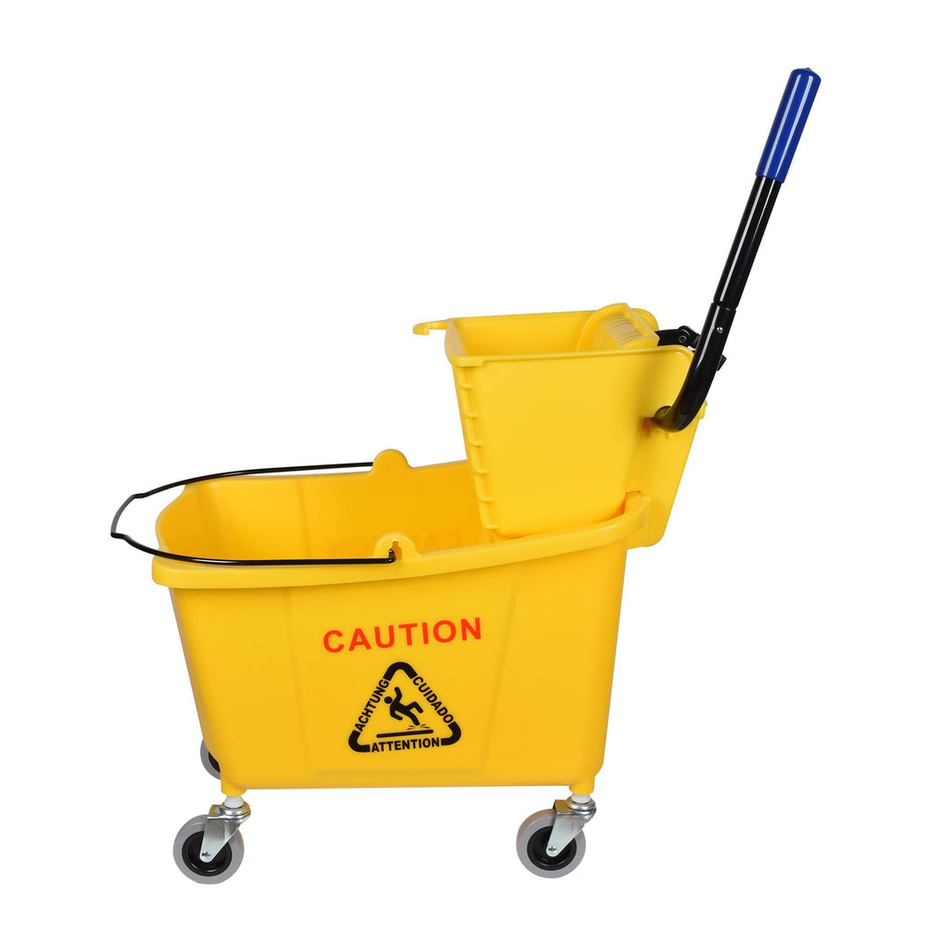Commercial Mop Bucket on Wheels, 35-Quart C19745