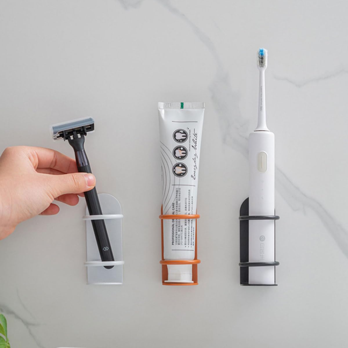2 Pack Wall Hanging Electric Toothbrush Holder M563096