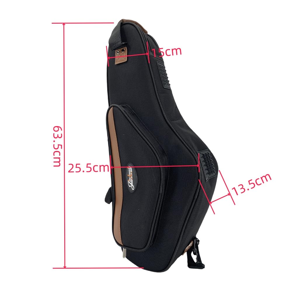 Alto Saxophone Case with Adjustable Shoulder Strap H83019