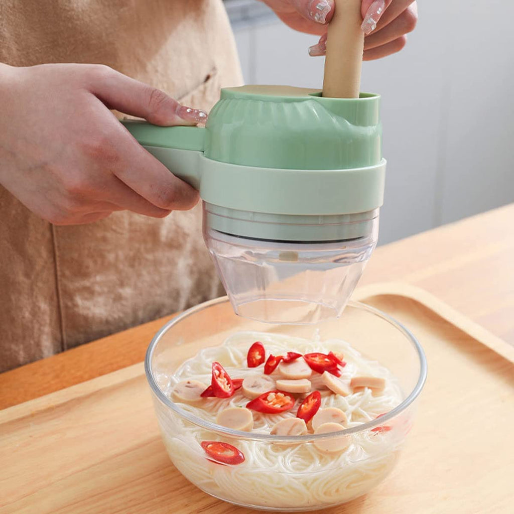 4 in 1 Portable Electric Vegetable Cutter Set O186936