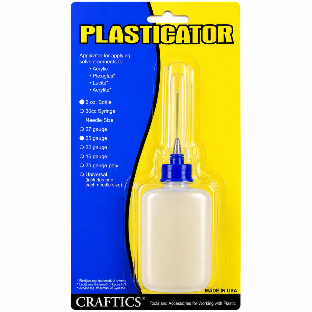 2oz Plastic Bottle with Metal Needle I596