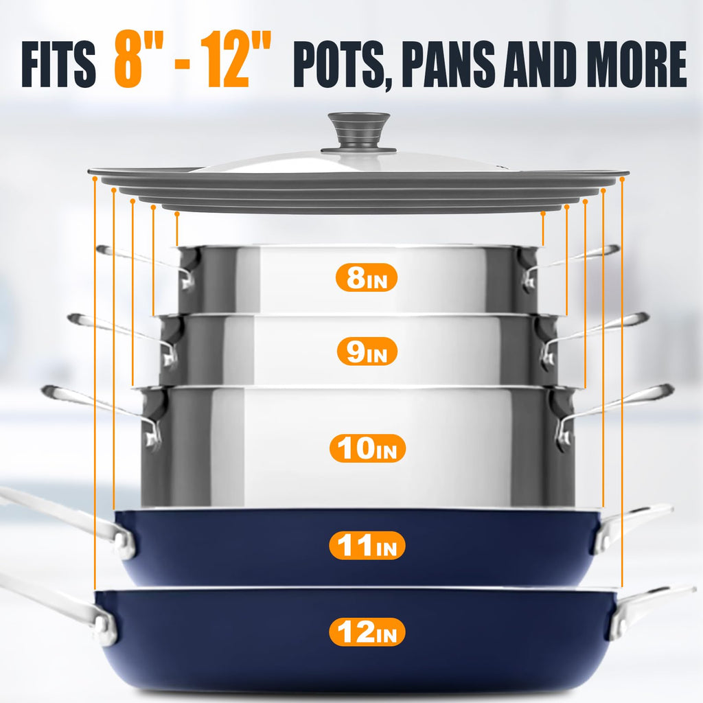 Tempered Glass Universal Lid for Pots, Pans and Skillets G587920