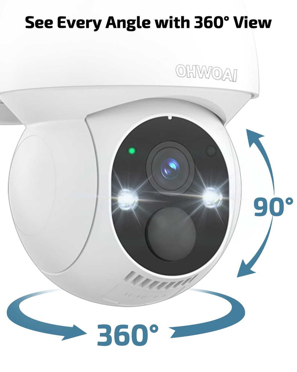 Solar Powered Wireless Security Camera System K22733