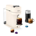 White Coffee Machine with Milk Frother B3554