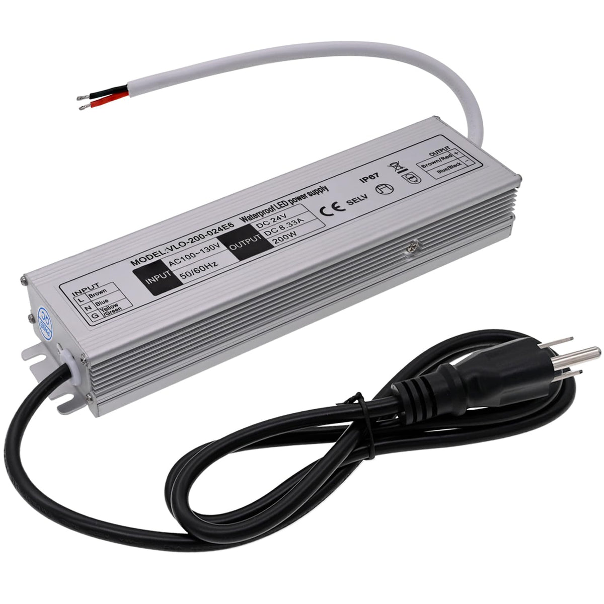 24V 200W LED Power Supply E161410