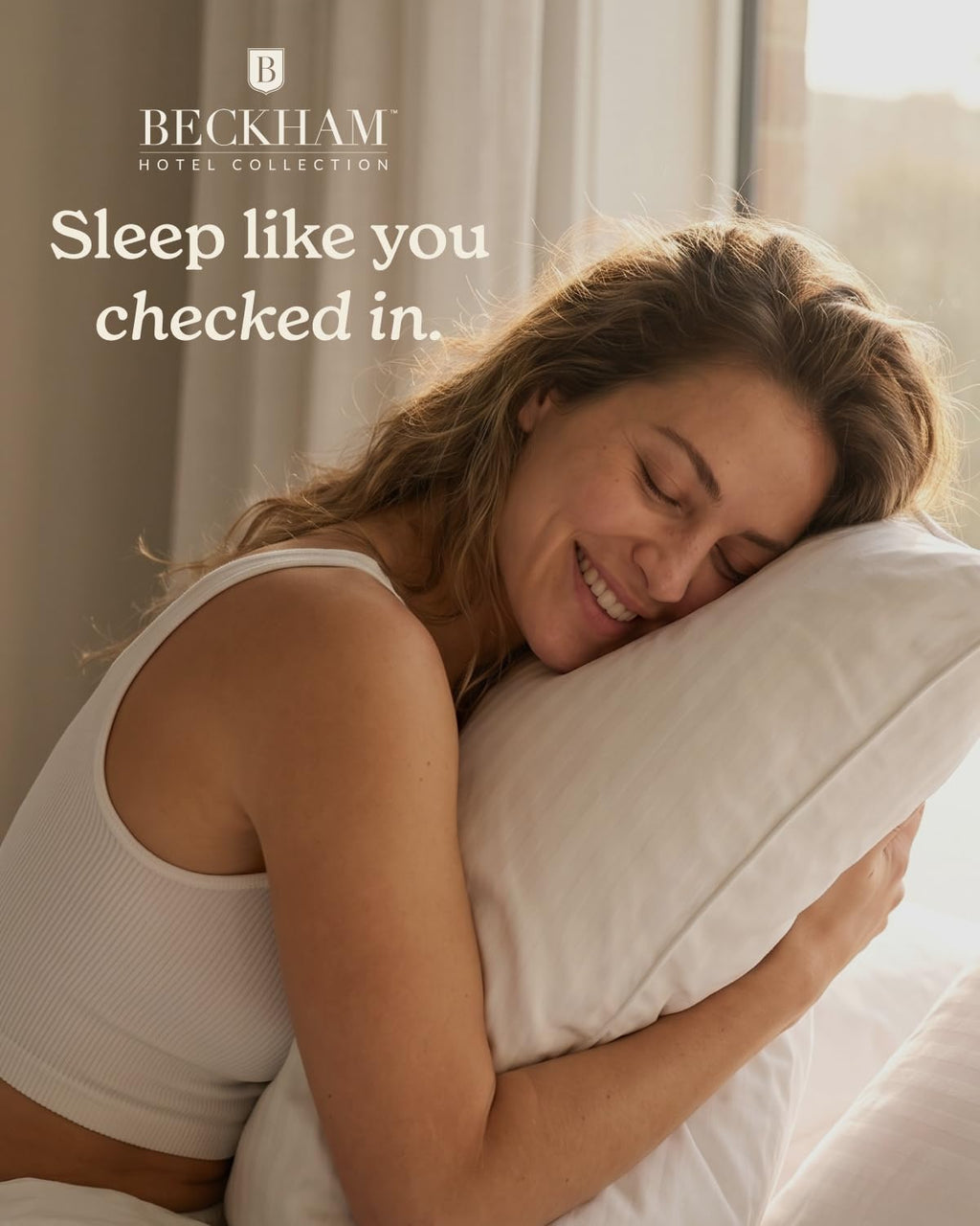 Standard/Queen Size Set of 2 Bed Pillows A2171
