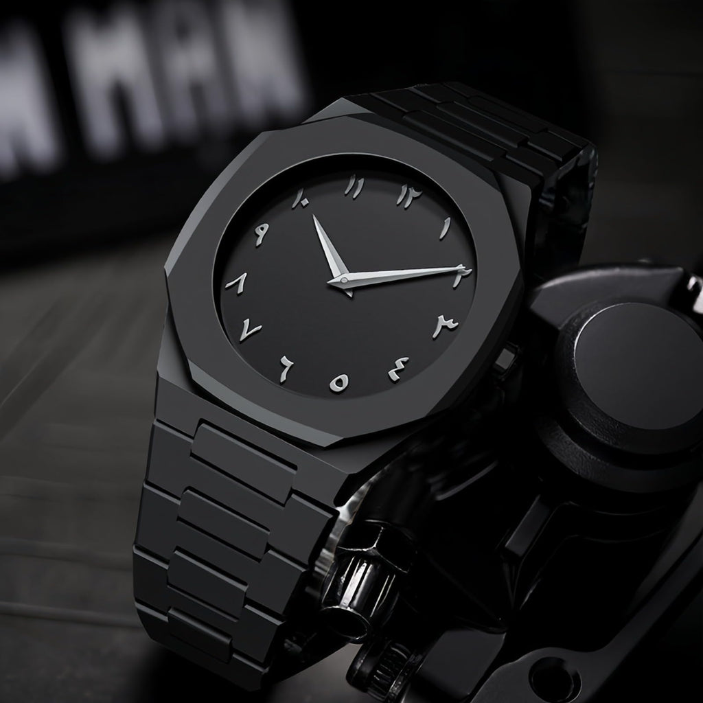 Black Arabic Numeral Quartz Watch G5744