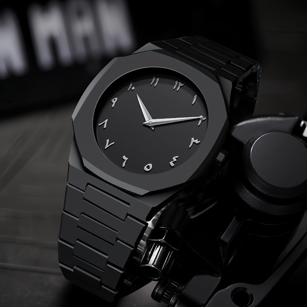 Black Arabic Numeral Quartz Watch G5744