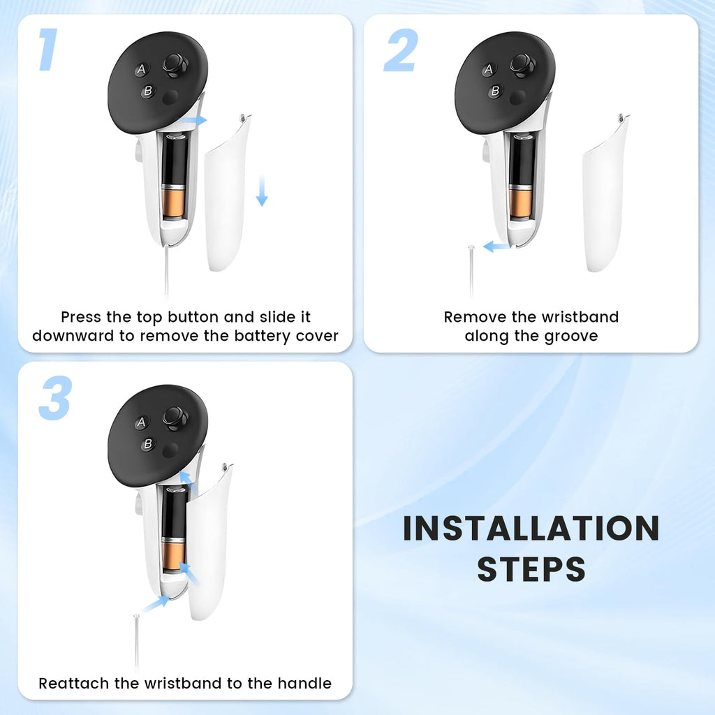 Replacement Wrist Straps for Oculus Quest 3 Controller C867300
