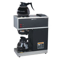 12-Cup Commercial Coffee Brewer with Glass Decanters C3815