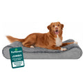 XL Plush Suede Orthopedic Dog Bed B68675