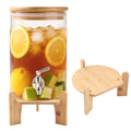 Wooden Drink Dispenser Stand and Water Jug Holder P983