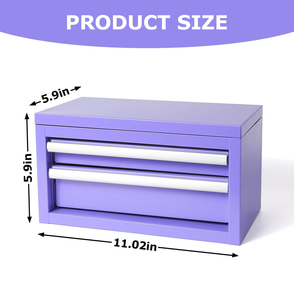 Mini Steel Tool Box with Drawers D318