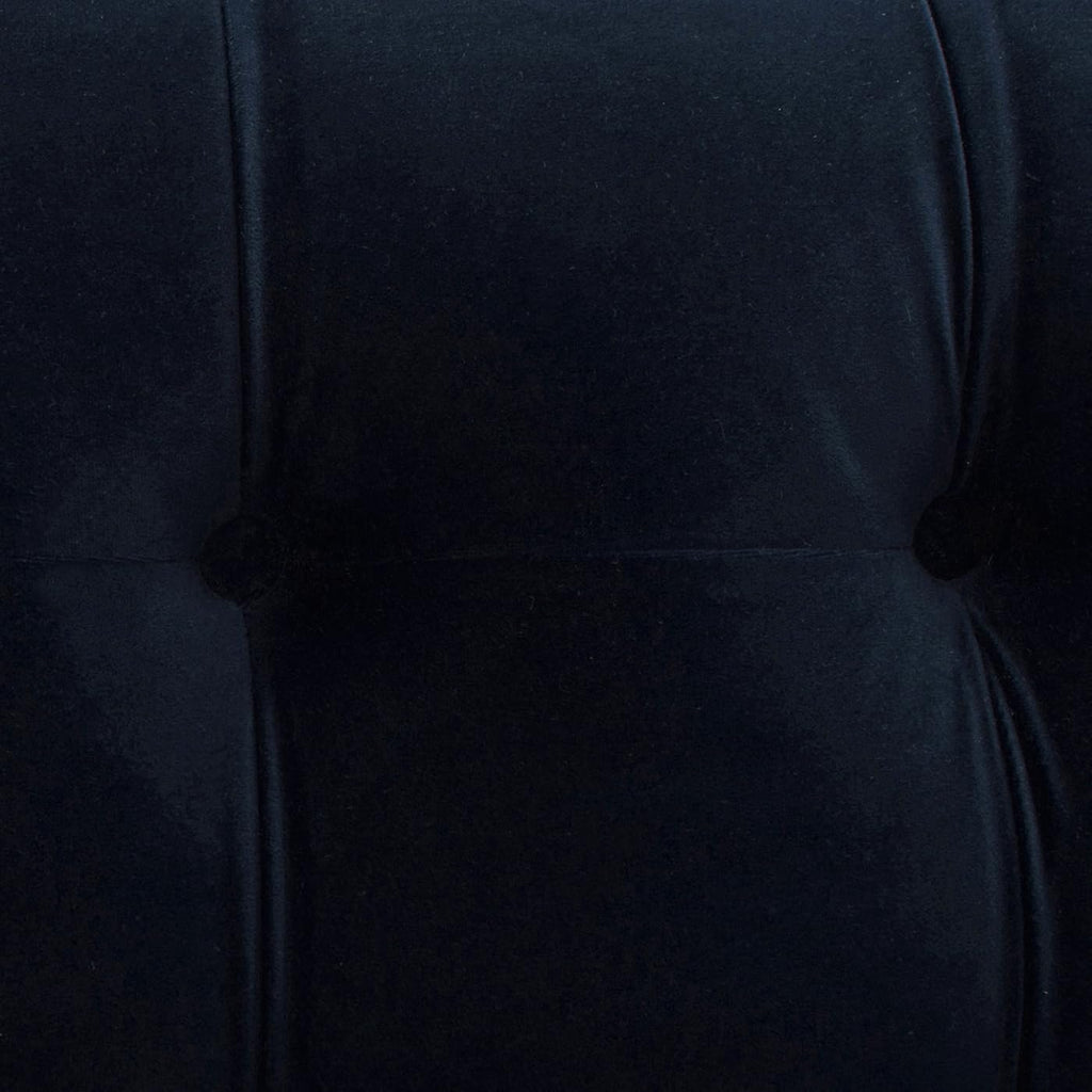Dark Navy Blue Performance Velvet Tufted Sofa I873080