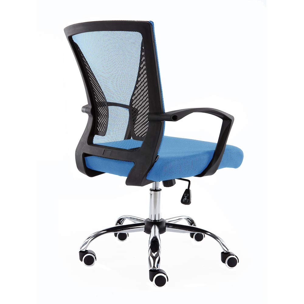 Black Blue Ergonomic Mesh Office Chair F281543