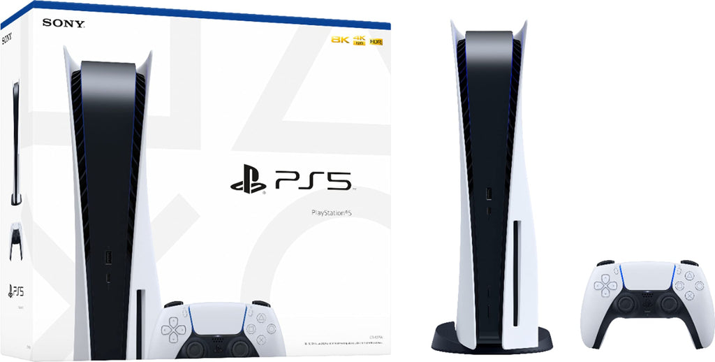 Disc Version Console 4K-TV Gaming 120Hz 8K Output 16GB GDDR6 825GB SSD WiFi 6 Bluetooth 5.1 Q893236