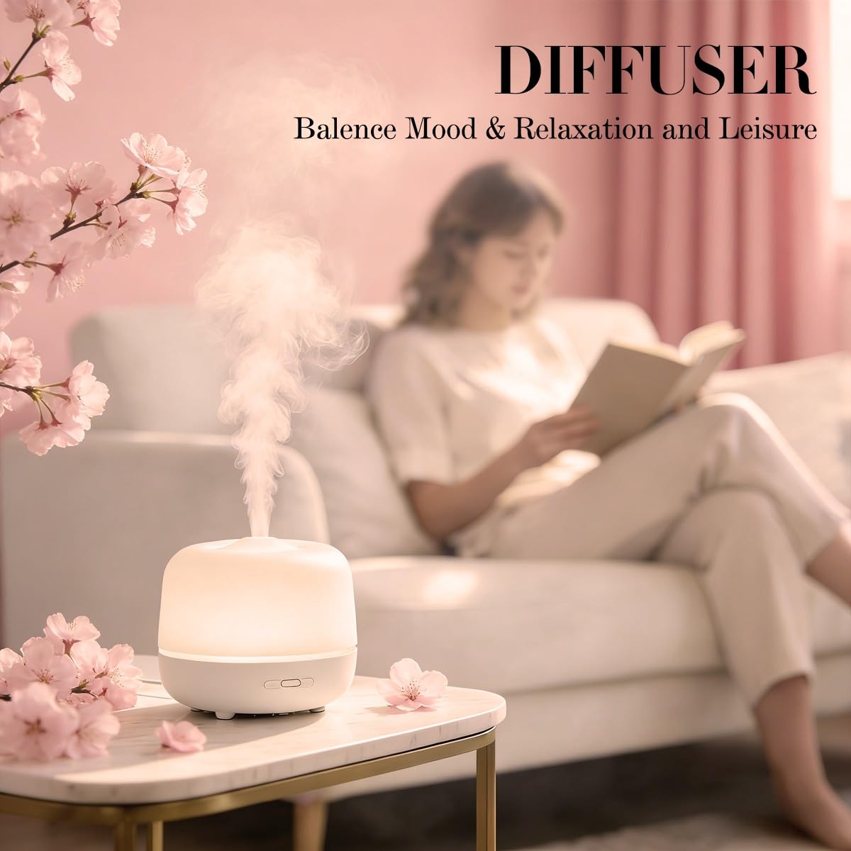Cherry Blossom & Lavender Essential Oil 4 Fl Oz + 0.33 Fl Oz E593204