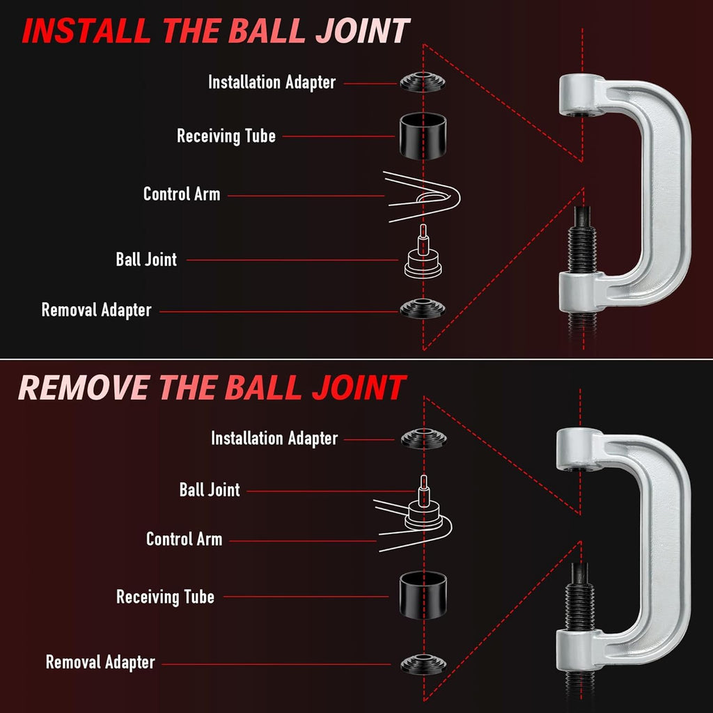 23PC Ball Joint Press Kit D2177