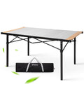 Bamboo Aluminum Camping Table E815382