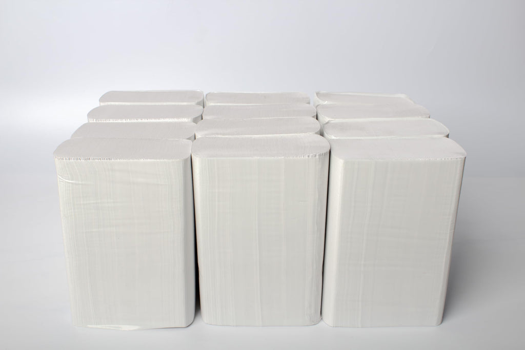 Multifold Paper Towels, Kraft, 334 Sheets X 12 Packs, Recycled Fibers S54169