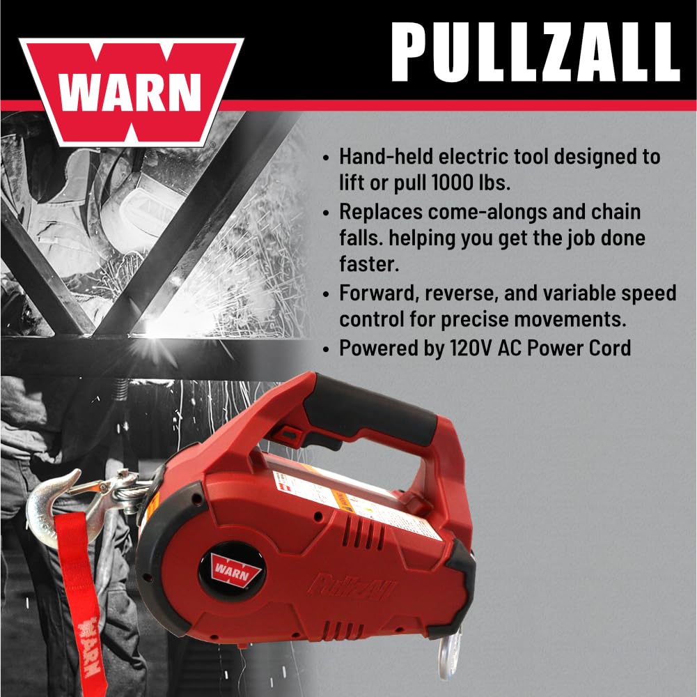 120V AC Electric Winch with 1/2 Ton Capacity W714