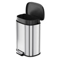 50L Stainless Steel Step-On Trash Can U742643