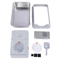 Enclosed Stainless Steel Extra Large Cat Litter Box J412
