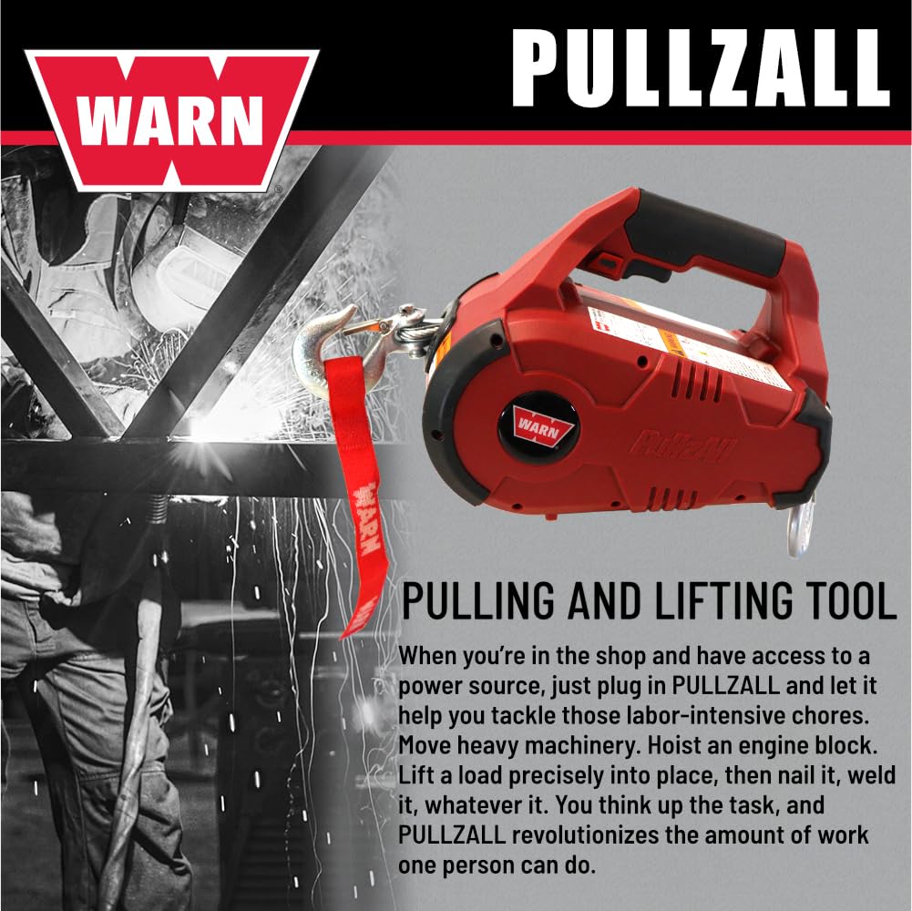 120V AC Electric Winch with 1/2 Ton Capacity W714