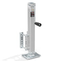 Square Trailer Jack, 15" Lift, Heavy Duty Swivel O391102