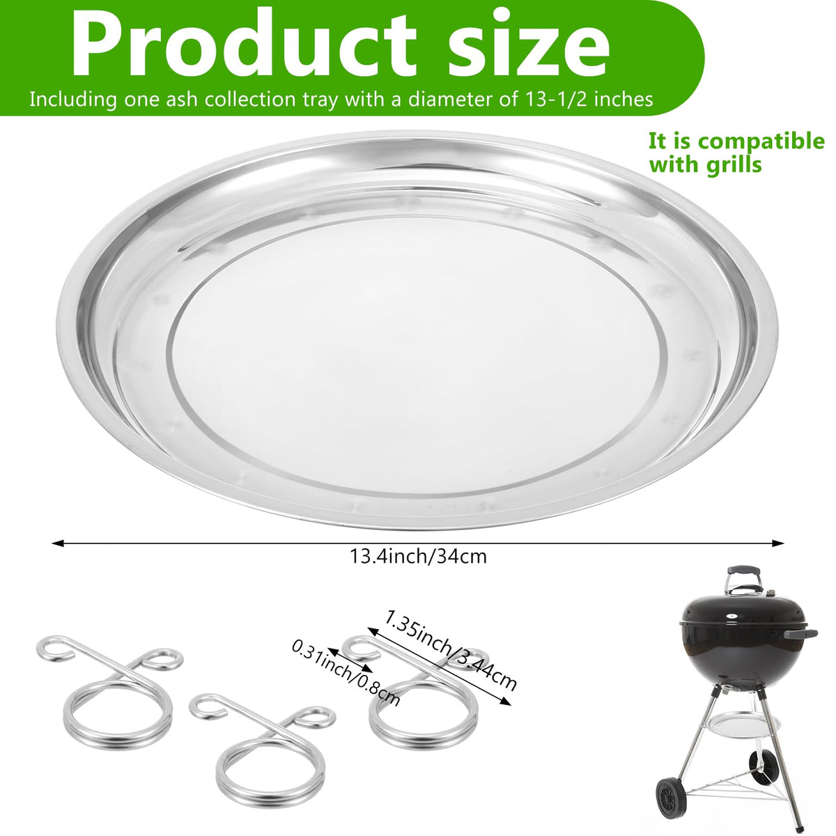 Charcoal Grill Ash Catcher Pan I651244