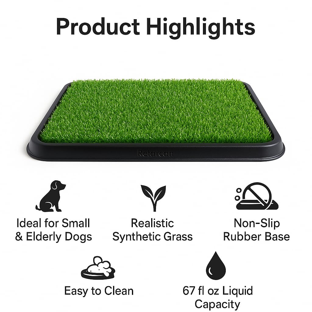 Dog Grass Pad with Tray Z23575