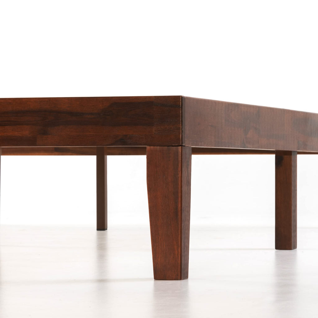 12-Inch Solid Wood Platform Bed, Twin, Espresso Q779