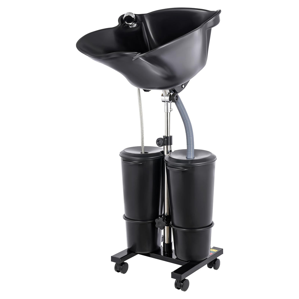 Portable Plastic Shampoo Bowl with Electric Pump F12590