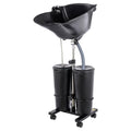 Portable Plastic Shampoo Bowl with Electric Pump F12590