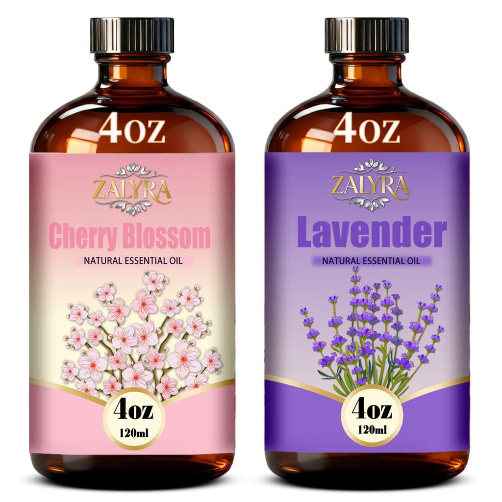 Cherry Blossom & Lavender Essential Oil 4 Fl Oz + 0.33 Fl Oz E593204