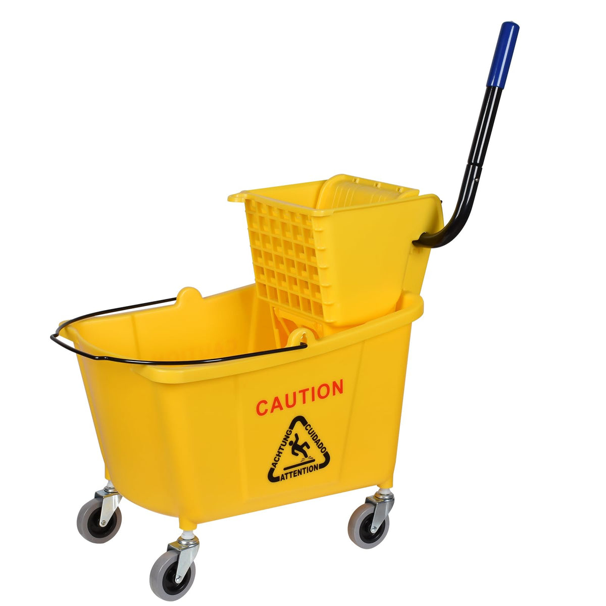 Commercial Mop Bucket on Wheels, 35-Quart C19745