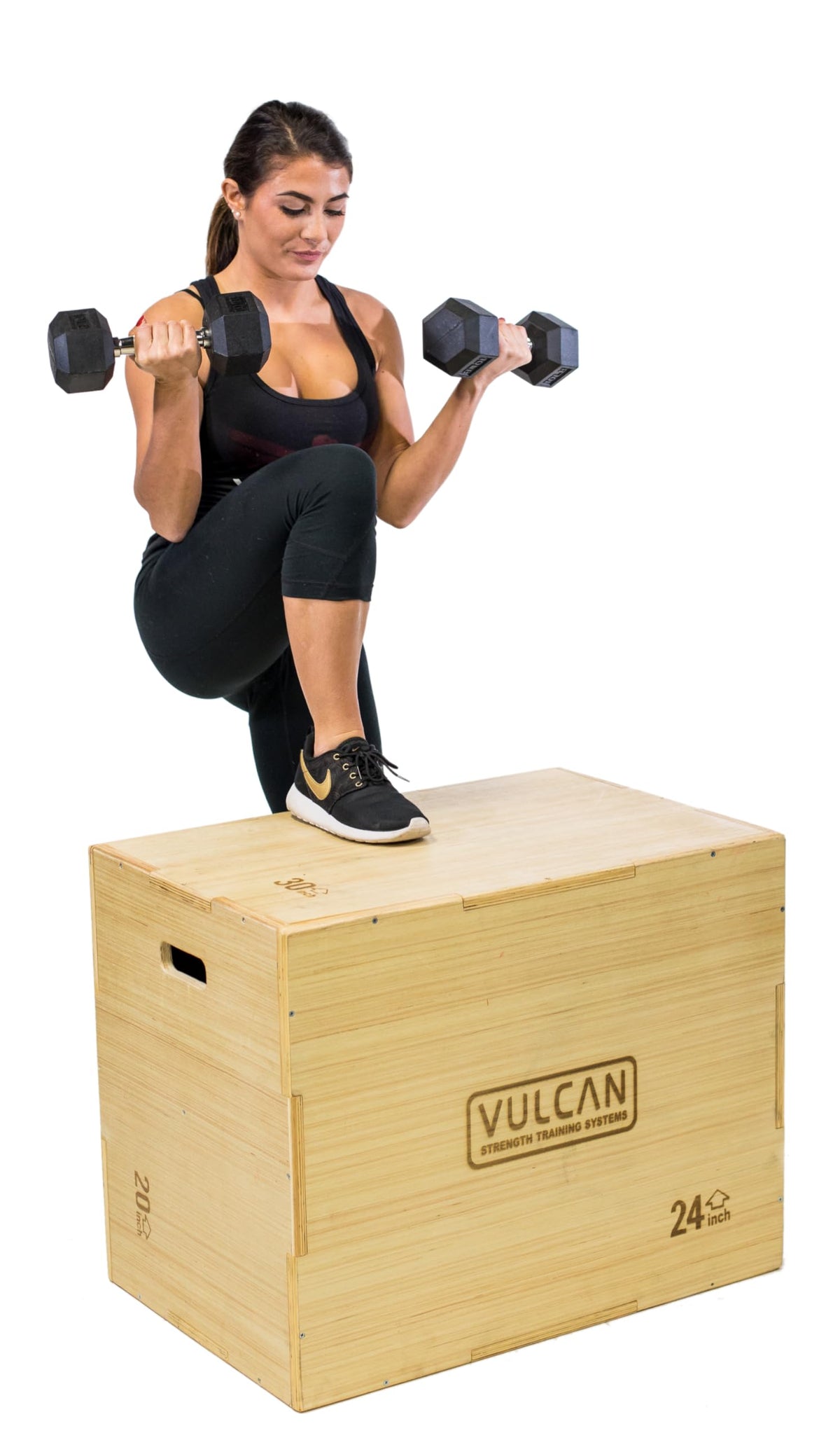 3-in-1 Wooden Plyo Box A38699