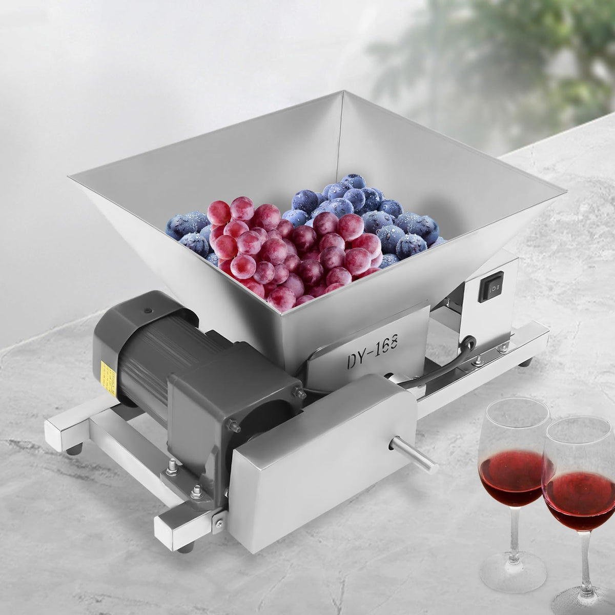 60W Stainless Steel 4L Fruit Crusher G541