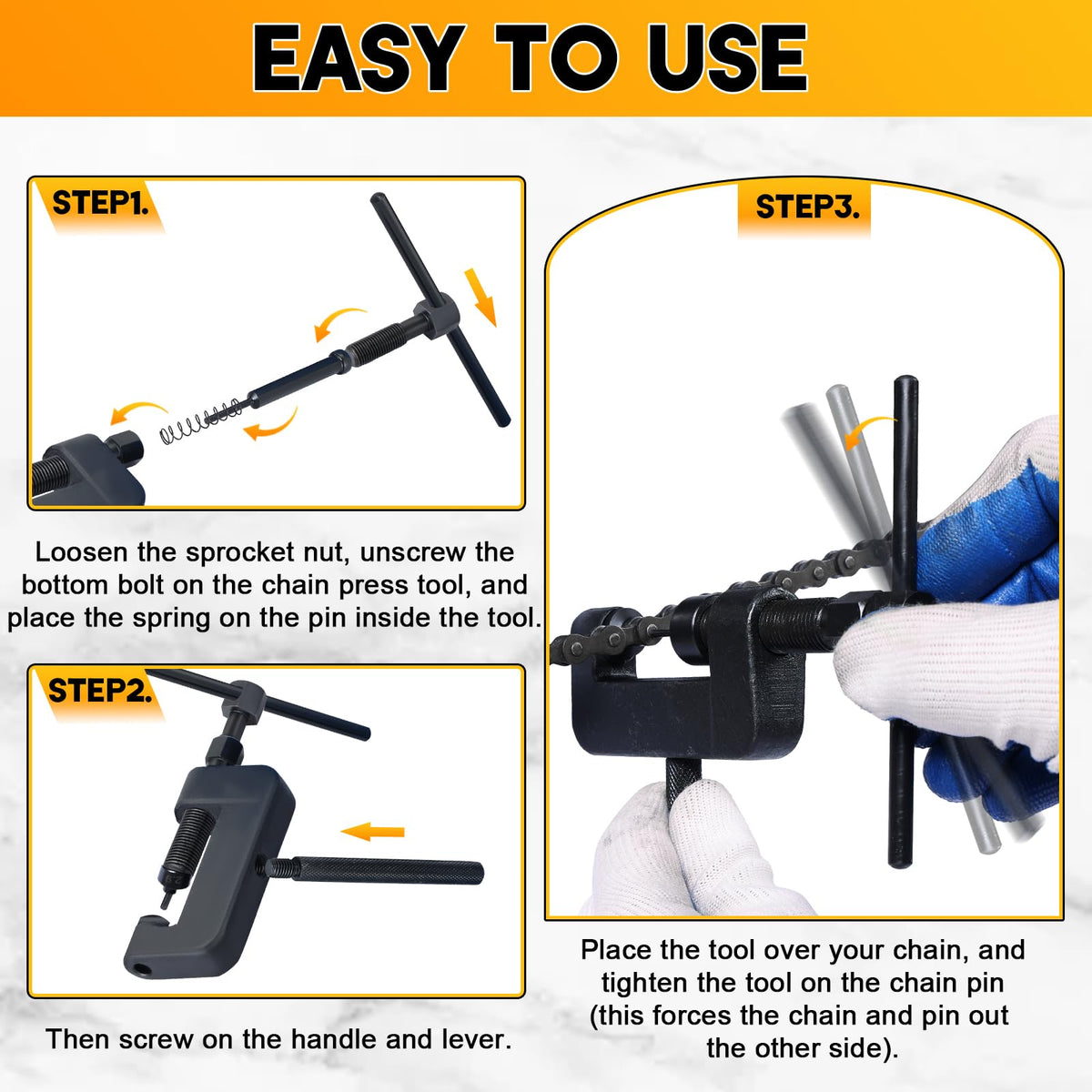 Motorcycle Chain Breaker Tool Kit H83866